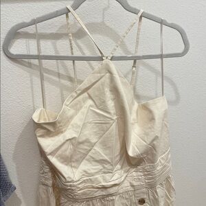 Banana Republic Cream Midi Dress